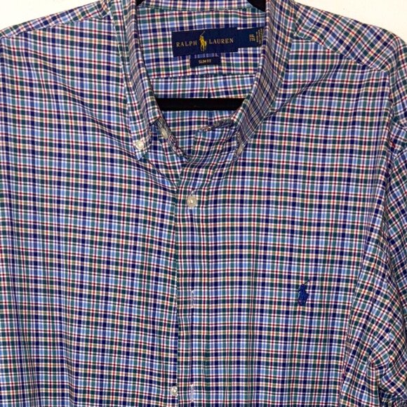 Polo Ralph Lauren Button-Down Slim Fit XXL - Picture 1 of 6